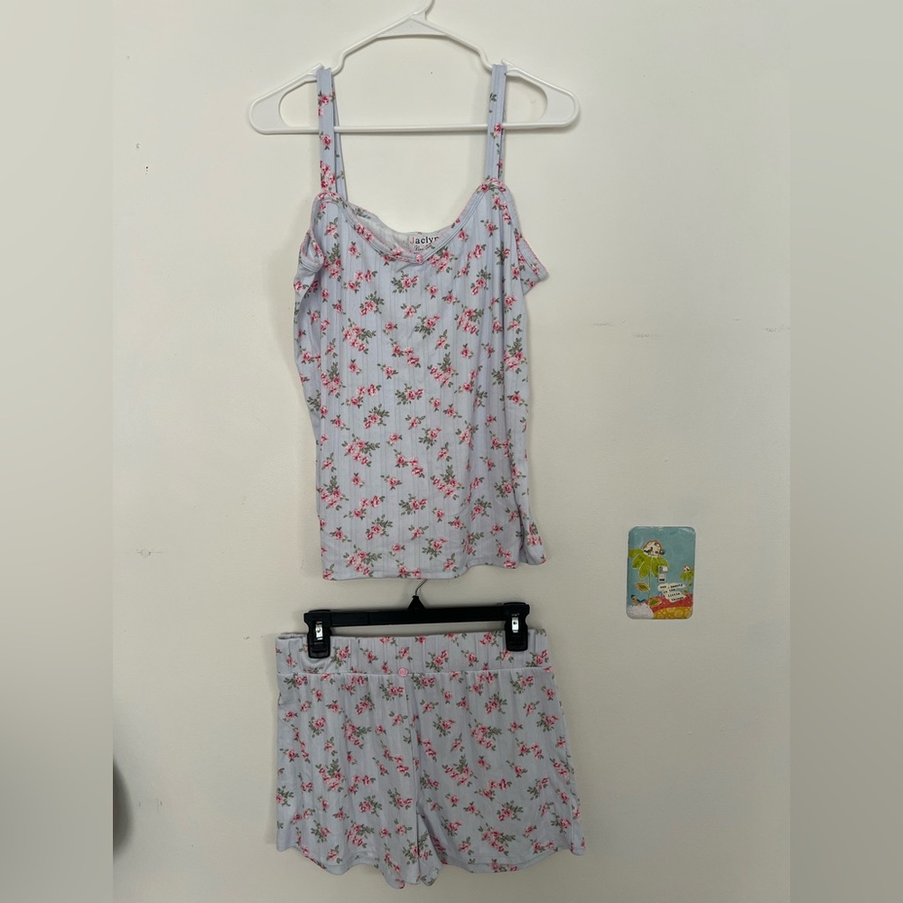 Floral Print Women's Sleepwear Set